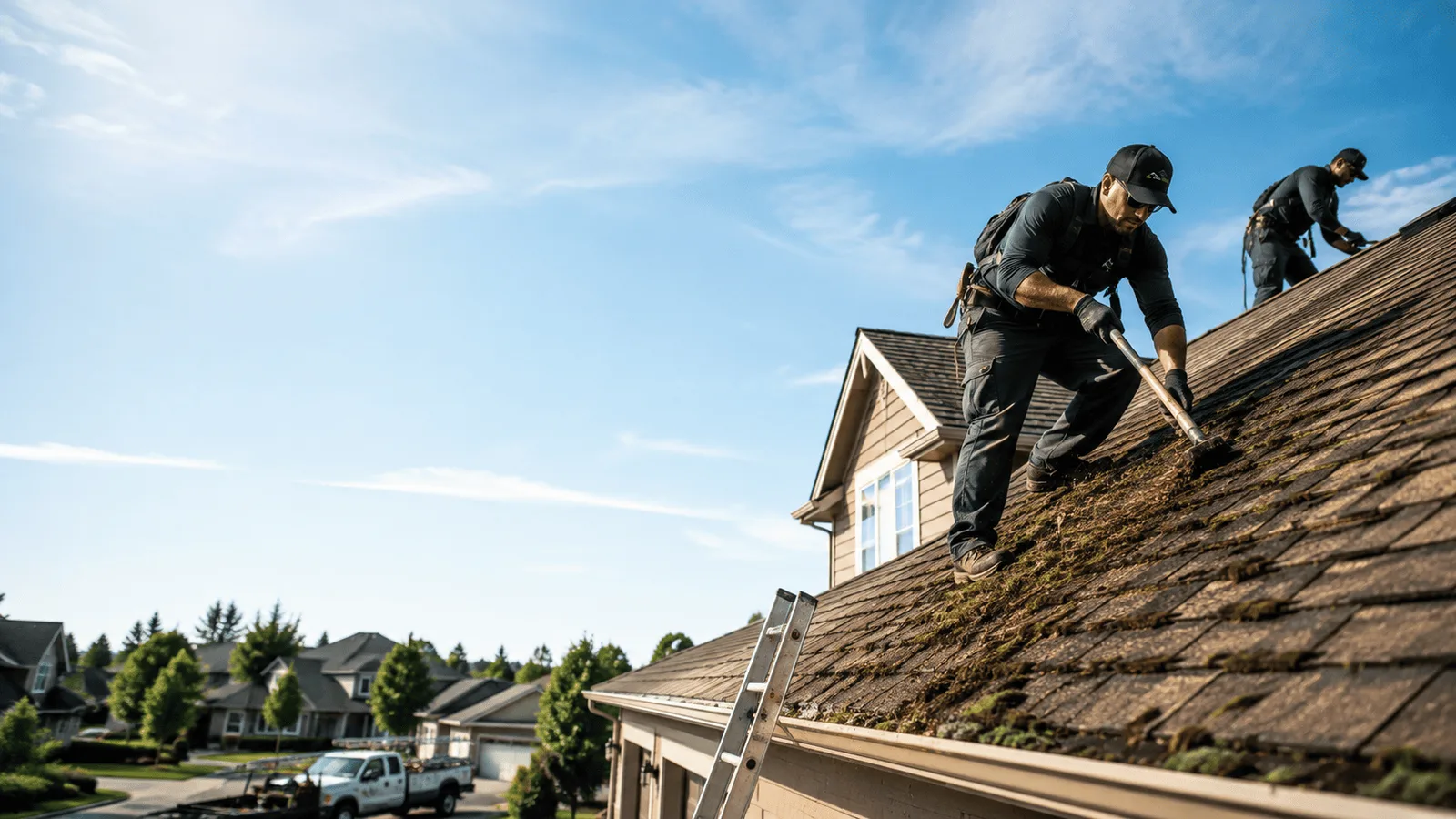 Roof Moss Removal in Ponder, TX near me